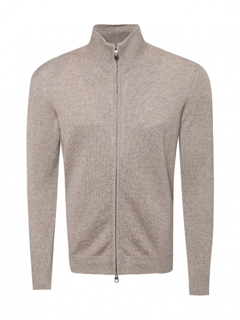 Джемпер из кашемира на молнии Piacenza Cashmere - Общий вид