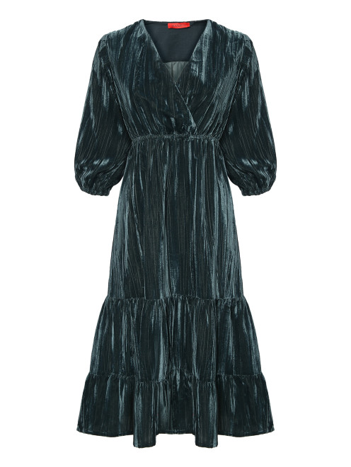 Однотонное платье-миди с рукавами 3/4 Max&Co - Общий вид