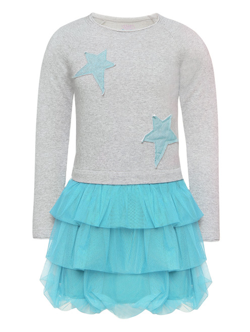 Трикотажное платье со звездами SkirtsMore - Общий вид