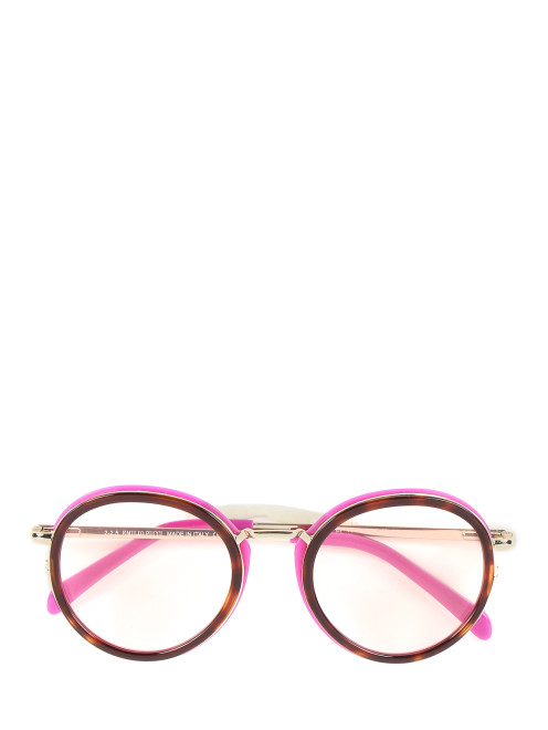 Солнцезащитные очки в оправе из пластика и металла Emilio Pucci - Общий вид