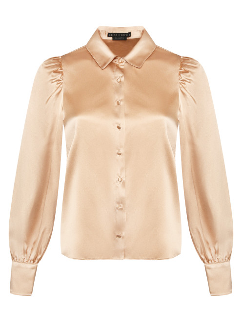 Блуза из смешанного шелка Alice+Olivia - Общий вид