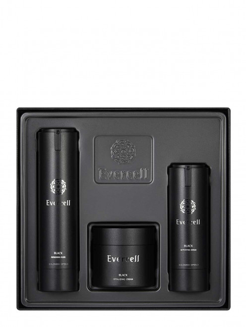 Набор для ухода за лицом Блэк Skin Care Evercell - Общий вид