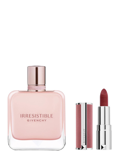 Женский подарочный набор Irresistible Rose Velvet & Le Rouge Sheer Velvet