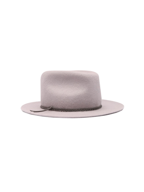 Шляпа-федора из шерсти с декором Hatfield - Общий вид