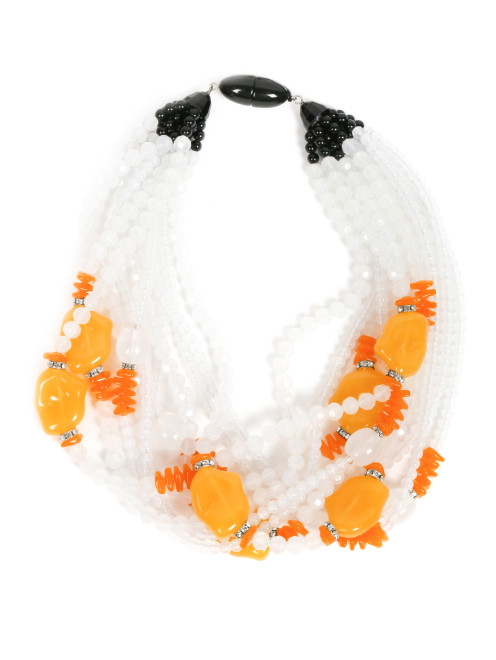Ожерелье из бусин с кристаллами Swarovski Angela Caputi - Общий вид