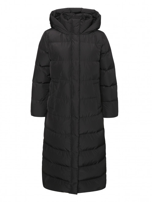 Стеганый пуховик с капюшоном Weekend Max Mara - Общий вид