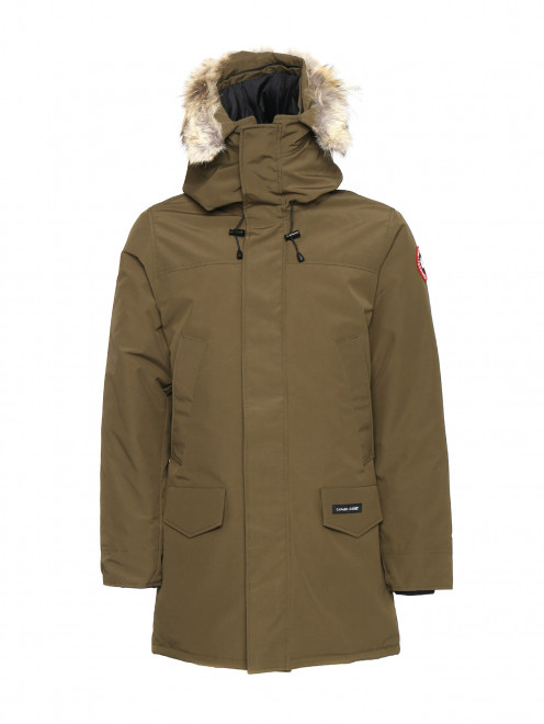 Пуховик на молнии с капюшоном Canada Goose - Общий вид
