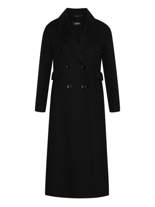 Пальто из шерсти прямого кроя Max Mara - Общий вид