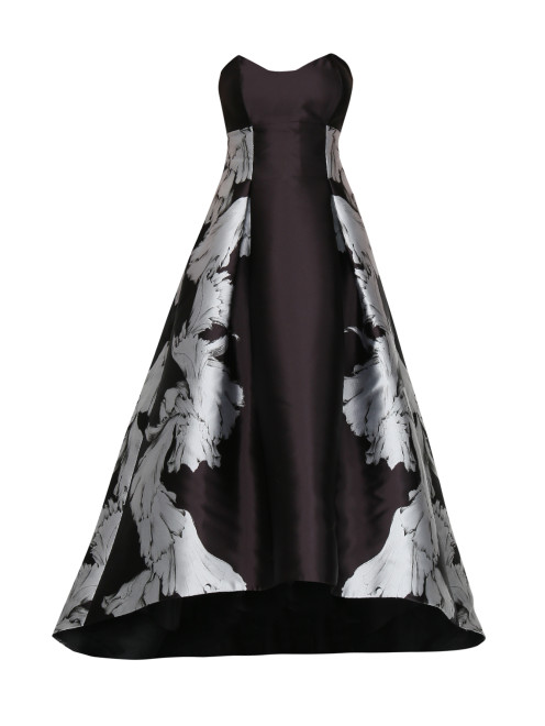 Платье макси  c цветочным узором  Yolan Cris - Общий вид