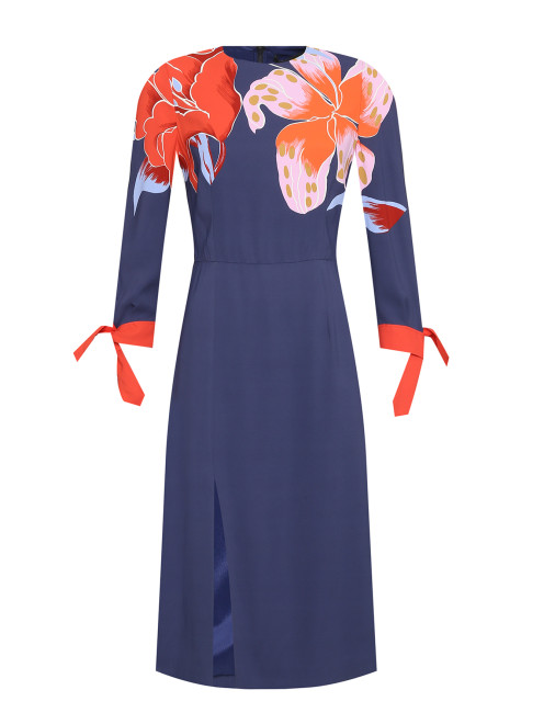 Платье-миди из вискозы с узором Etro - Общий вид