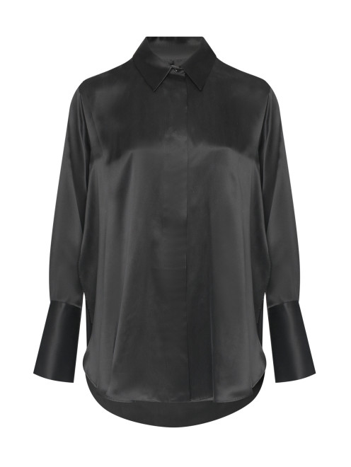 Рубашка свободного кроя из шелка Koko Brand - Общий вид