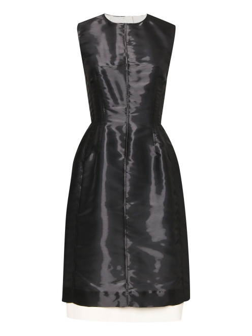 Платье-футляр с виниловым отливом Sportmax - Общий вид