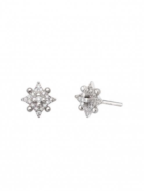 Серьги GR-381.1 Rose des Vents Gold&Roses - Общий вид