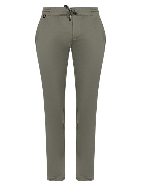 Трикотажные брюки на резинке Capobianco - Общий вид