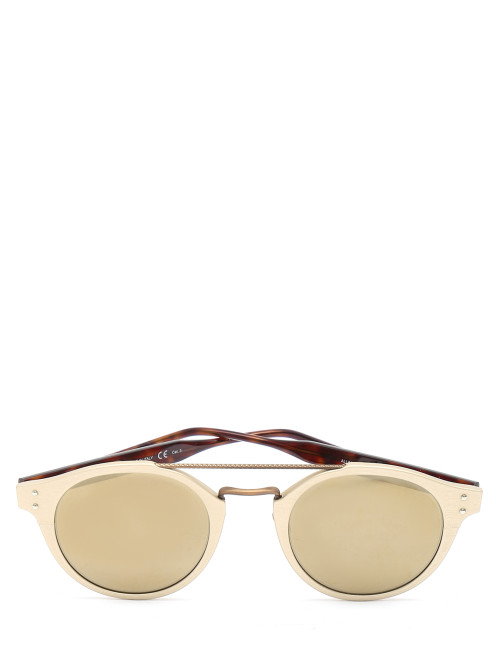 Солнцезащитные очки в оправе из металла и пластика  Bottega Veneta - Общий вид