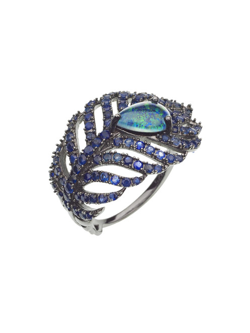 Кольцо Rubies&Sapphires Style Avenue - Общий вид