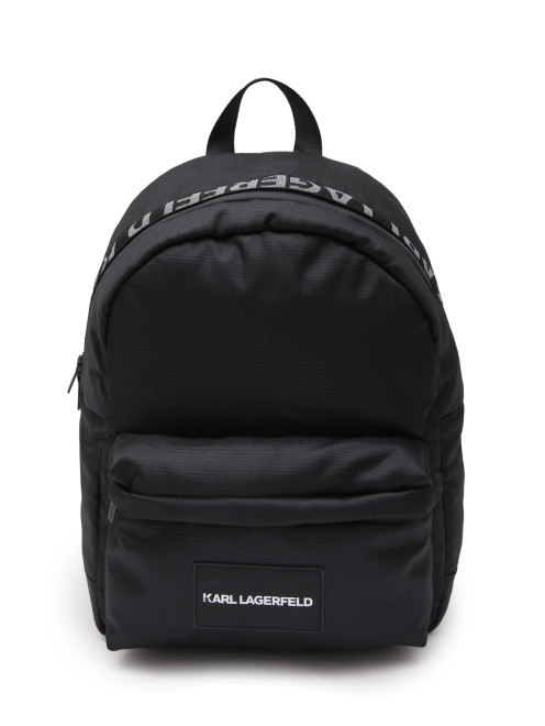 Рюкзак из текстиля с логотипом Karl Lagerfeld - Общий вид