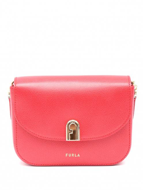 Сумка из кожи на цепочке Furla - Общий вид