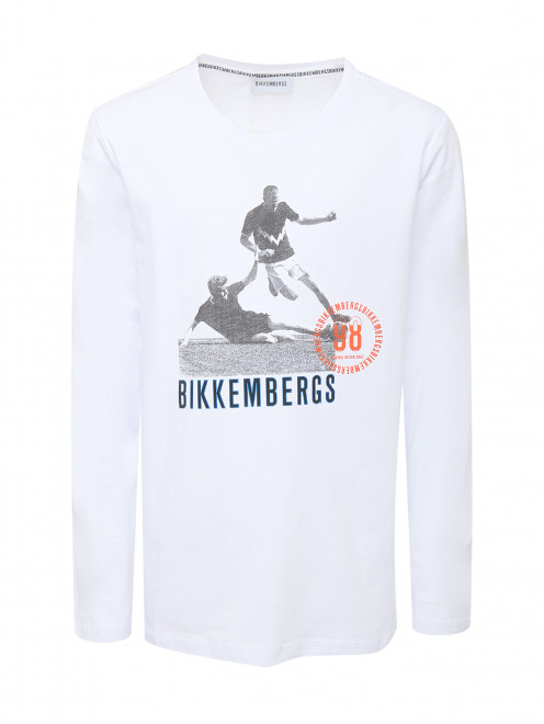 Лонгслив с принтом Bikkembergs - Общий вид