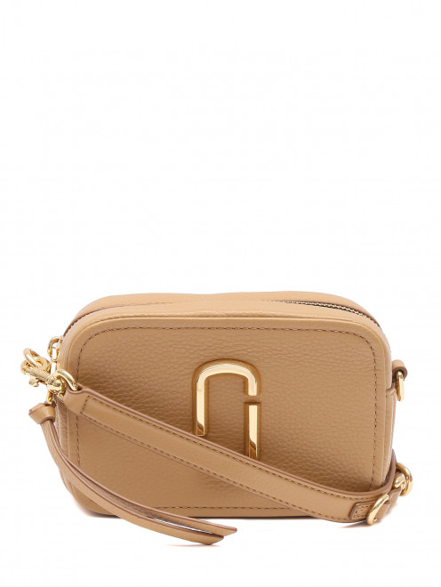 Мини-сумка из фактурной кожи на ремне Marc Jacobs - Общий вид