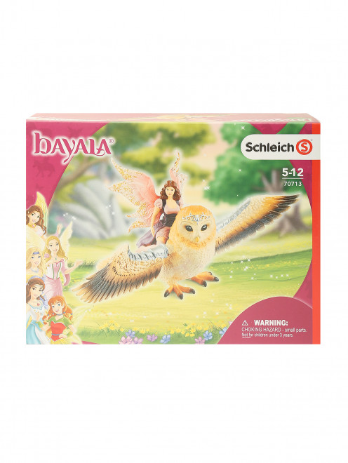 Фея, летящая на сверкающей сове Schleich - Общий вид