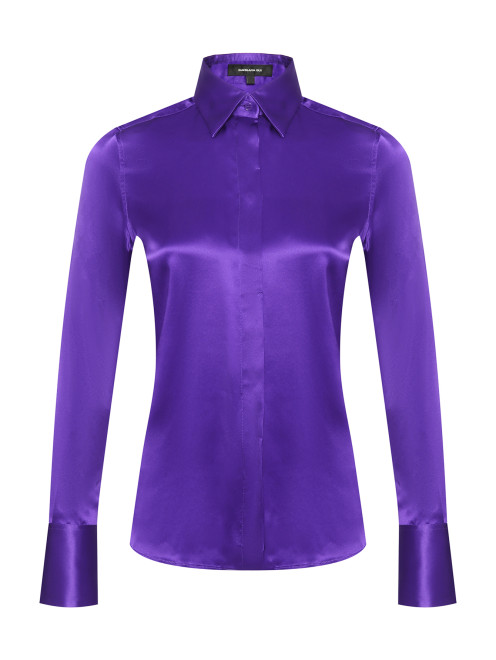 Однотонная блуза из шелка Barbara Bui - Общий вид