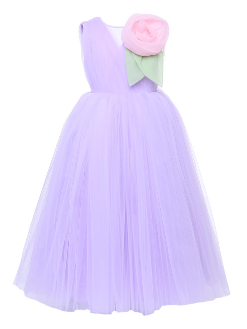 Платье с декоративным цветком Sasha Kim - Общий вид