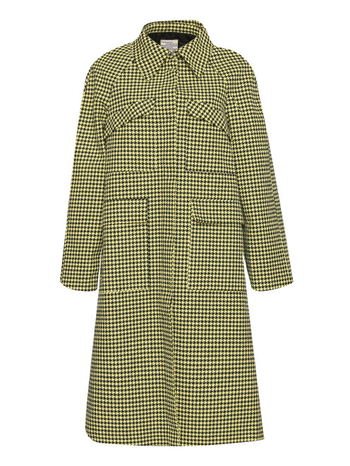 Комбинированное пальто с узором Baum Und Pferdgarten - Общий вид