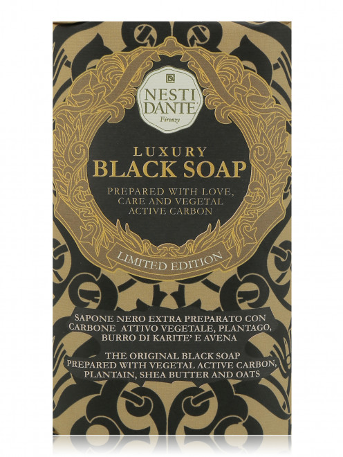 Мыло Роскошное Чёрное Body Care Nesti Dante - Общий вид