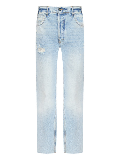 Широкие джинсы из хлопка с карманами Anine Bing - Общий вид